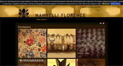 Desktop Screenshot of mannelliflorence.com